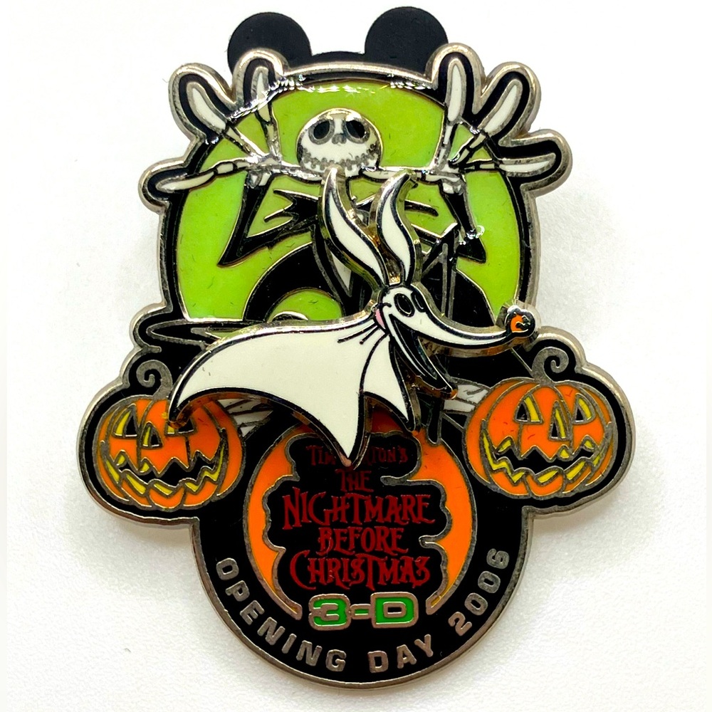 2006 Pin Disney 3-D Nightmare Before Christmas Opening Day Limited Edition